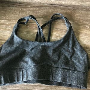 Nobull gray sports bra